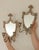 Vintage Italian Brass Sconces with Mirror, Set of 2 For Sale - Image 10 of 13