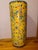 Monumental Chinese Yellow-Ground Enameled Porcelain Floor Vase With Shou Longevity Symbol, 19th Century. For Sale - Image 4 of 8