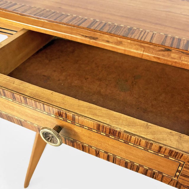 Art Deco Italian Wooden Console, 1940s For Sale - Image 15 of 17