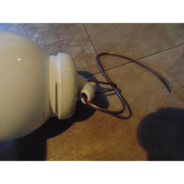 Art Deco Porcelain Sconce Lamp, 1920s For Sale - Image 4 of 7