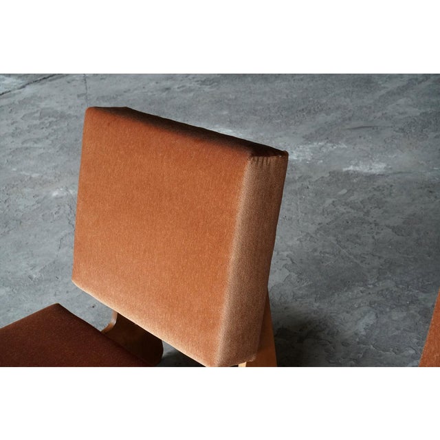 Wood Combex FB03 Lounge Chairs by Cees Braakman for Pastoe, the Netherlands, 1950s, Set of 2 For Sale - Image 7 of 10