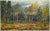 Modern Janis Brekte, Autumn Landscape, 1966, Watercolor on Paper For Sale - Image 3 of 4