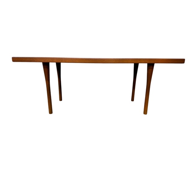 1960s Mid-Century Danish Modern Vejen Teak Coffee Table - Refinished! For Sale - Image 5 of 7