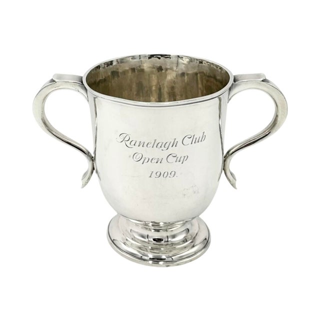 Antique Ranelagh Club Open Cup 1909 Sterling Silver Trophy For Sale - Image 9 of 9