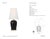 Thomas O'Brien by Visual Comfort Signature Opera 16" Table Lamp in Raven Black with Linen Shade Designer: Thomas O'Brien...