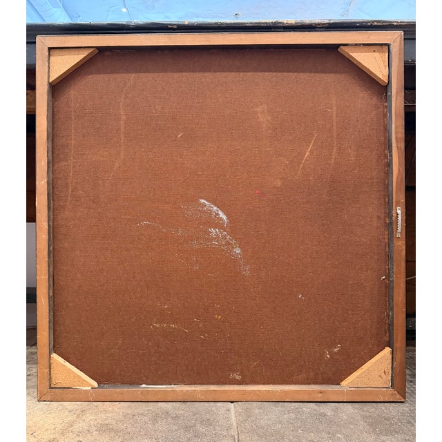 Custom Abstract Framed Canvas For Sale In Los Angeles - Image 6 of 6