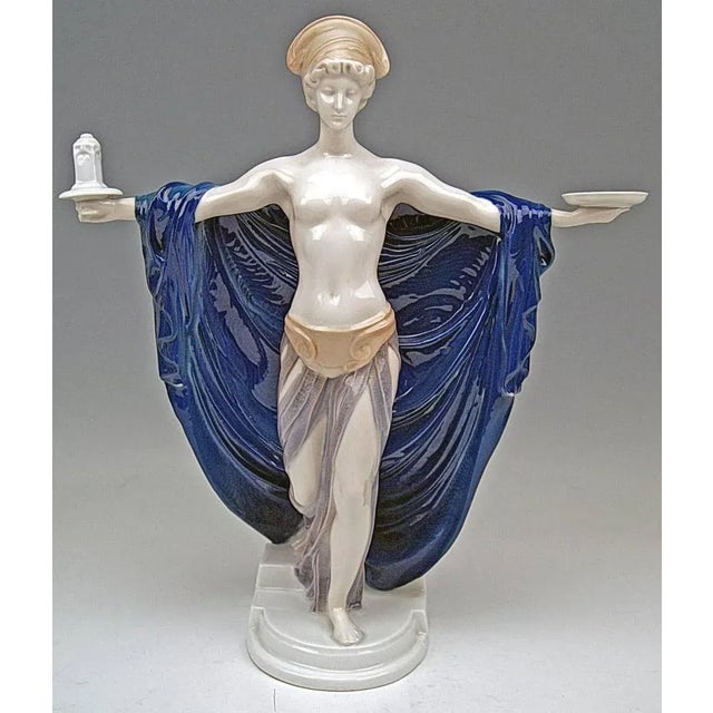 Rosenthal germany rarest female figurine: so-said 'temple dedication' manufactory: selb / bavaria / rosenthal germany...