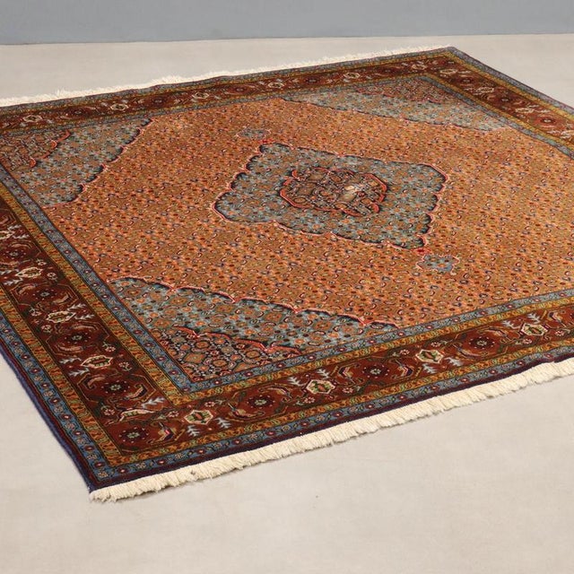 Brown Middle Eastern Mud Rug For Sale - Image 8 of 8