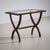 Mid-Century Modern Side Table With Glass Top, Italy, Mid-20th Century For Sale - Image 3 of 8