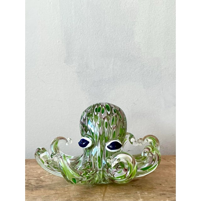 Vintage Boho Art Glass Octopus For Sale In West Palm - Image 6 of 6