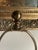 Metal Vintage Mid-Century Modern Wescal Table Lamp With Faux Tortoiseshell Shade & Verdigris Finish For Sale - Image 7 of 12