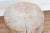 Rustic Primitive Bleached Wood Zen Round Table For Sale - Image 3 of 6