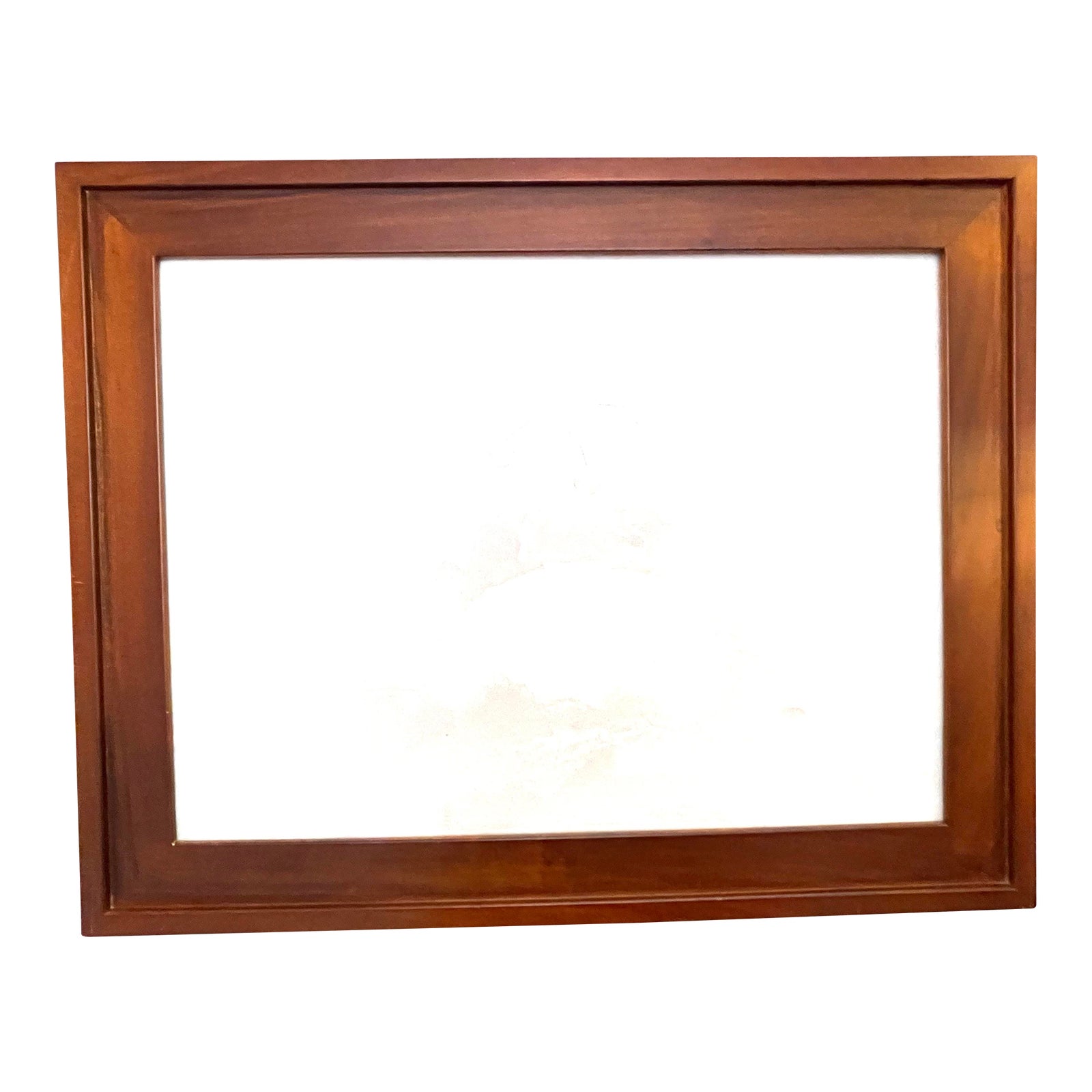 Modern Minimalist Cherry Wood Picture Frame Chairish