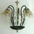 Mid-Century Modern Italian Brass and Glass Lead Crystal Chandelier from Artigian Fabbrica Lambadari, 1960s For Sale - Image 3 of 16