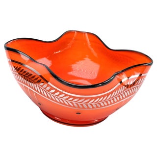 Art Nouveau Glass Bowl by Michael Powolny for Loetz, 1890s For Sale