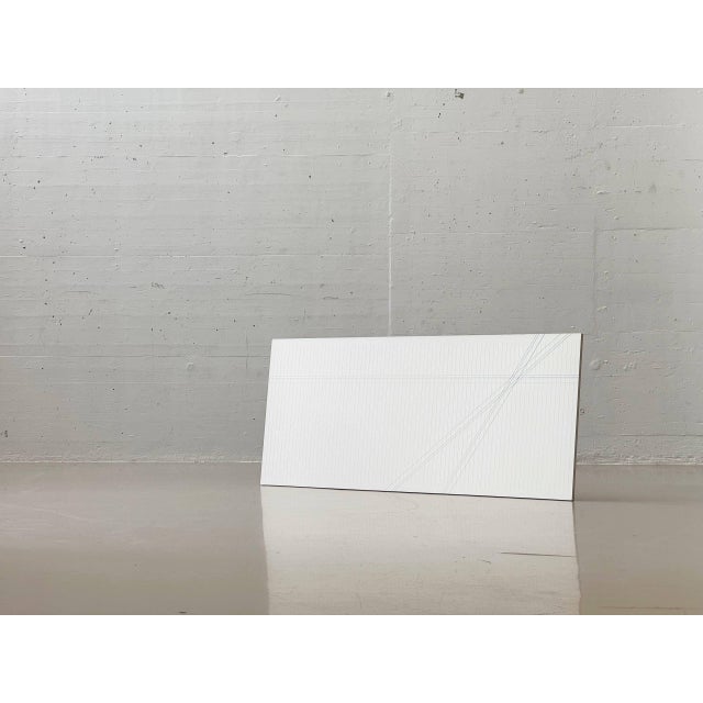 Rolf Forster, Geometric Relief Work, 1992, Acrylic on Wood For Sale - Image 5 of 16