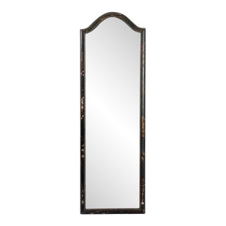 Chinoiserie Painted Arched Mirror For Sale