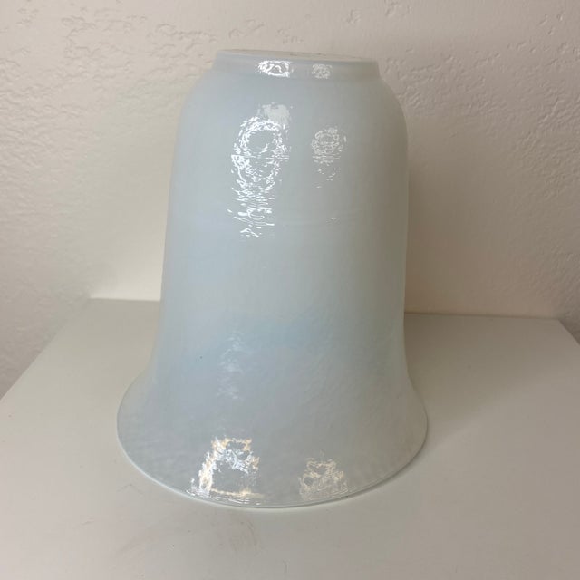 Late 20th Century Iridescent Murano Glass Vase by Yalos Casa, Italy For Sale - Image 9 of 12