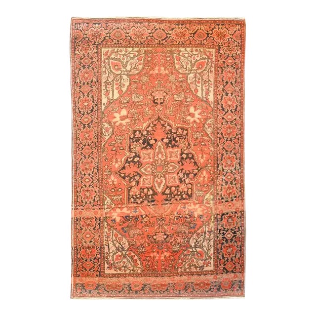 Early 20th Century Sarouk Farahan Rug For Sale