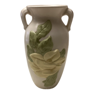 Mid 19th Century Red Wing Magnolia Pottery Vase