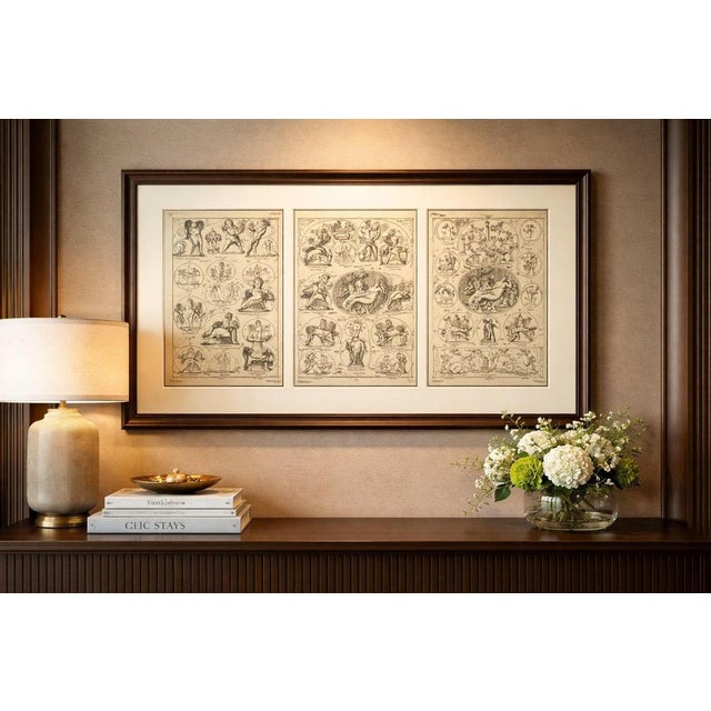 Putti & Cupid, 18th Century, Copper Engravings, Set of 3 For Sale - Image 6 of 9