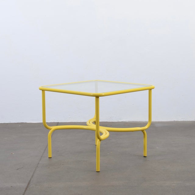 Poltronova Locus Solus Garden Ensemble in Yellow by Gae Aulenti for Poltranova, 1960s, Set of 6 For Sale - Image 4 of 18