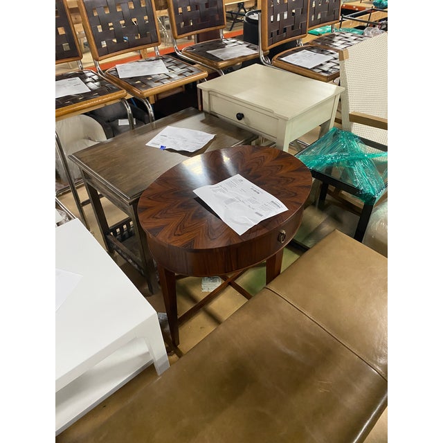 2020s Oval Side Table For Sale - Image 5 of 5