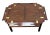 Vintage Baker Historic Charleston Collection Chippendale Style Mahogany Butler’s Tray Coffee Table For Sale In Greensboro - Image 6 of 11