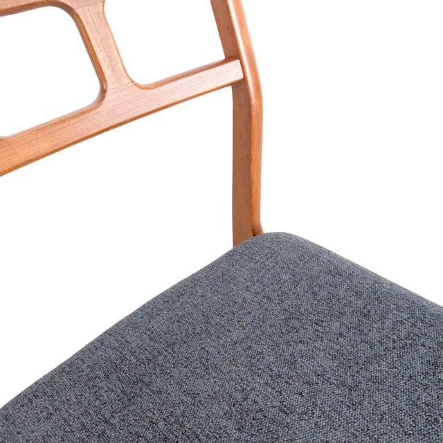 Wood Mid-Century Stühle Danish Teak, 1960s, Set of 3 For Sale - Image 7 of 10