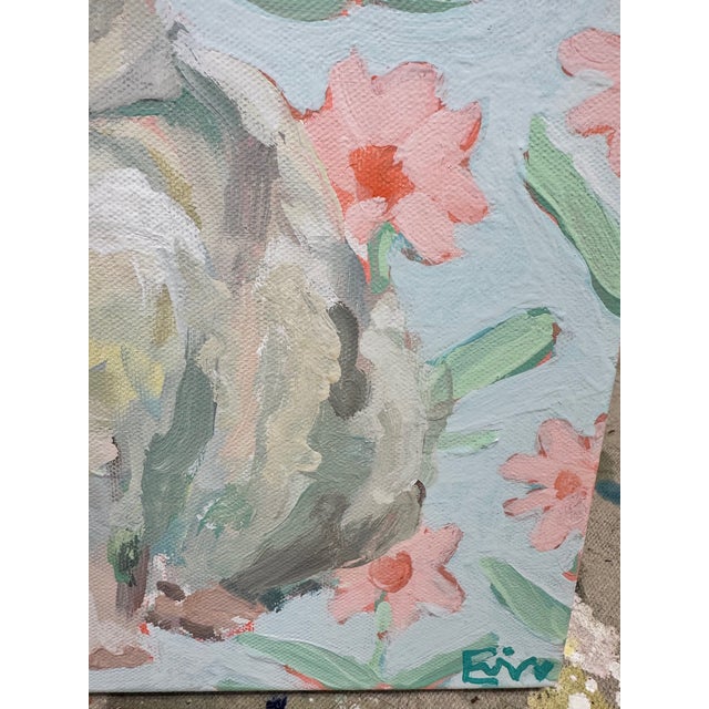 "Bunny Iii" Painting by Erin Tapp For Sale - Image 4 of 8