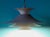 Tricolor Suspension Light by Erik Balslev for Fog & Mørup, Denmark, 1975, in Very Good conditions. Designed 1970 to 1979...