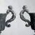 Charcoal Pair of English Lead Urns For Sale - Image 8 of 12