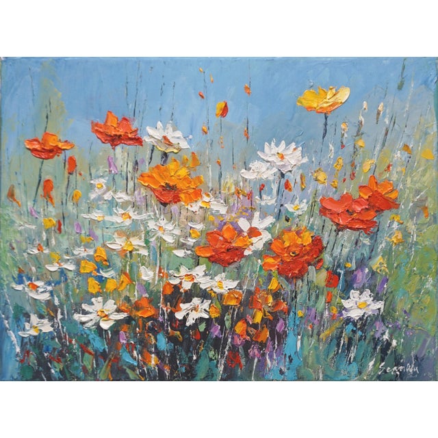 Original Oil Painting, Flowers For Sale