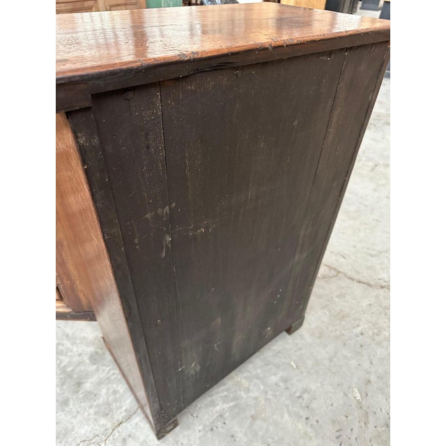 Wood Brutalist Elm Cabinet, 1950s For Sale - Image 7 of 8