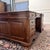 Metal English Partner Desk with Green Leather For Sale - Image 7 of 18