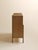 1950s The Vintage Mount Airy 1950s MCM Highboy Dresser With Original Brass and Enamel Inlay Hardware For Sale - Image 5 of 12