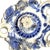 Japanese Jeweled Porcelain Chrysanthemum Inkwells, 1880, Set of 2 For Sale - Image 13 of 15