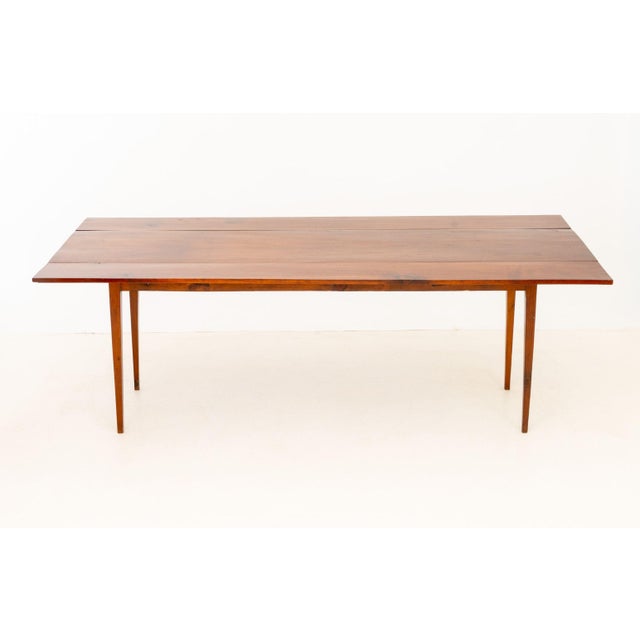 American Large Cherrywood Wake Table For Sale - Image 10 of 12