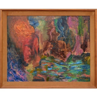 Shimmering Pond in the Woods - Rose Herzog For Sale