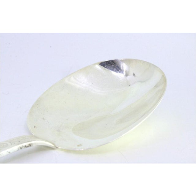 Silver Fruit Spoon For Sale - Image 5 of 7