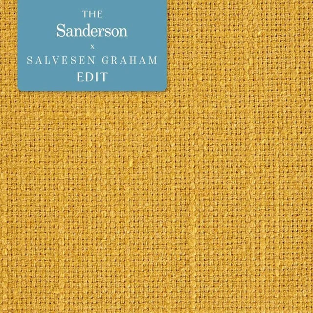 Sanderson Tuscany II Fabric in Tumeric - a Sample For Sale
