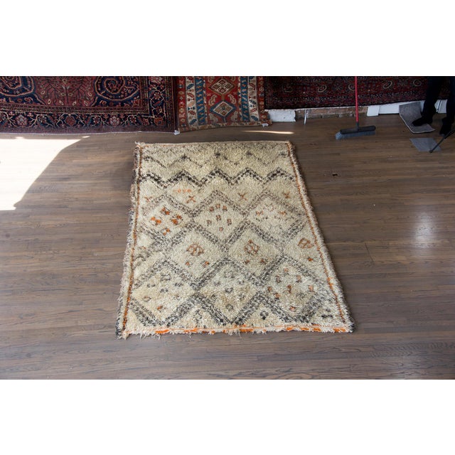 Vintage Moroccan Rug For Sale In Chicago - Image 6 of 15