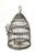 Victorian 19th C. Victorian Round Beehive Shaped Wire Bird Cage For Sale - Image 3 of 14