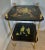 Chinoiserie Two Tier Side Table With Brass Paw Feet, Maison Bagues Style For Sale - Image 4 of 15
