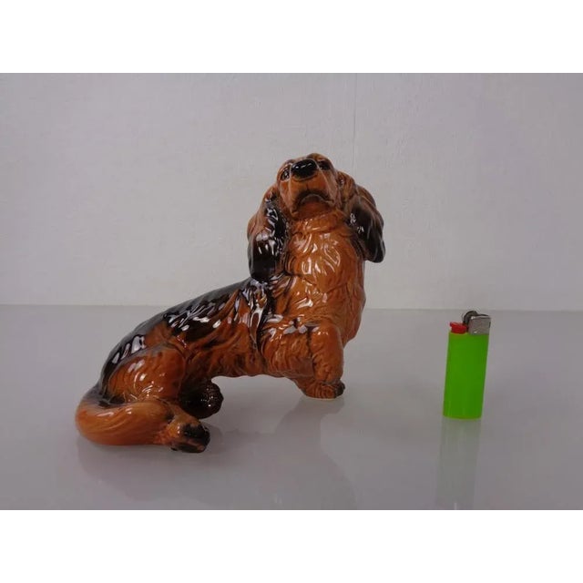 Mid-Century Modern Porcelain Dachshund Figurine from Goebel, Germany, 1960s For Sale - Image 3 of 18