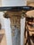 Ornate French Style Louis 16th Gray Marble and Bronze Pedestal For Sale In Miami - Image 6 of 9