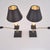 1890's English Antique Candlestick Table Lamps, Aesthetic Movement, Iron & Brass - A Pair - Rewired For Sale - Image 13 of 15