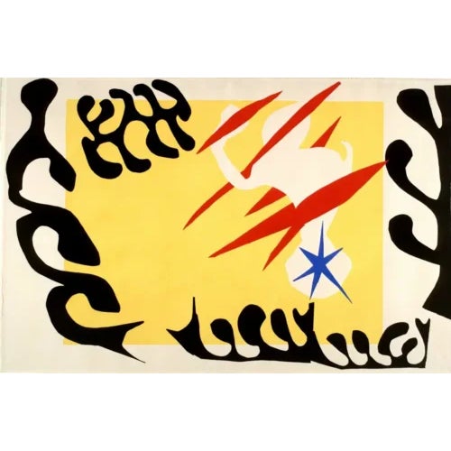Artist: Henri Matisse Country: France Title: The Nightmare of the white Elephant Medium: Lithograph Paper size: 15 x 22.5...