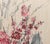 Asian Ding Yong Nian Cherry Blossoms Gouache For Sale - Image 3 of 8