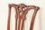 Baker Furniture Style Chippendale Carved Mahogany Side Chair or Dining Chair For Sale In South Bend - Image 6 of 13